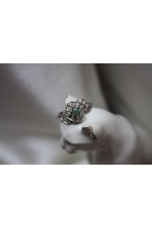 Zümrütlü Salyangoz Yüzük