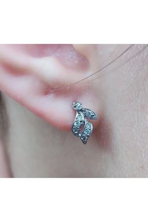 Antika Yaprak Modeli Küpe