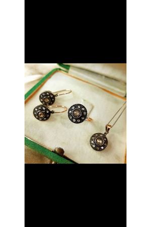 Vintage Tasarım Divanhane Modeli  Elmas Kolye