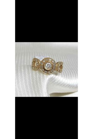 İkinciel Desenli Elişi Pırlanta Yüzük