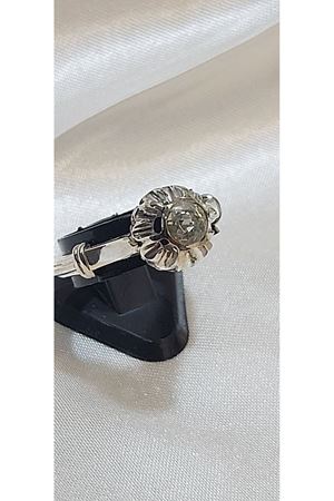 Antika Elmas Taşlı Pilsa Tektaş Yüzük