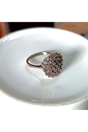 Vintage Tasarım Karahindiba Modeli Pırlanta Yüzük