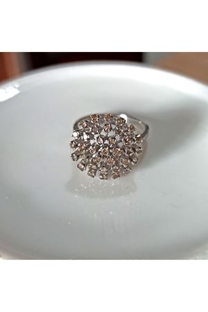 Vintage Tasarım Karahindiba Modeli Pırlanta Yüzük