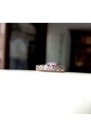 Vintage tasarım Pırlanta Alyans 5