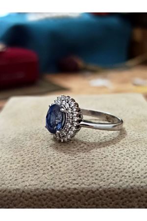 Antika Tanzanit Çift Sıralı Dream Yüzük