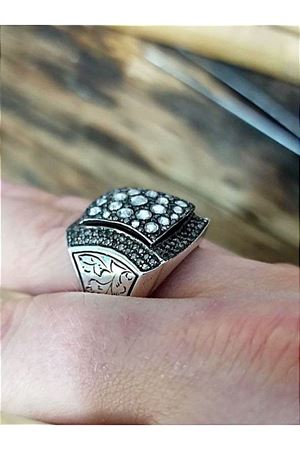 İkinci El Özel Üretim Pırlanta Elmas Taşlı Yüzük