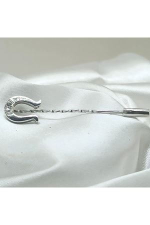 Antika At Nalı Pırlanta  Kravat & Yaka İğnesi