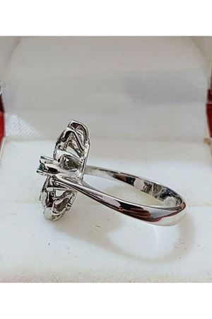 Vintage Tasarım Zümrüt Taşlı Yüzük