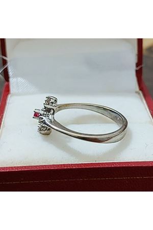 Vintage Tasarım  Çiçek Modeli Yüzük