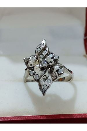 Platin modeli Vintage Tasarım  Yüzük