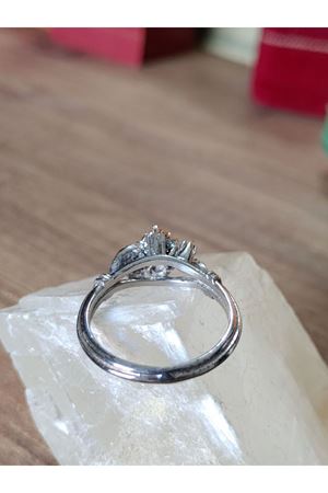 Vintage Tasarım Yakut Taşlı Yüzük