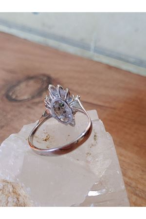 Vintage Tasarım Zümrüt Yüzük