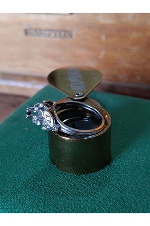 Vintage Tasarım Safir Taşlı Yüzük