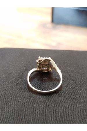 Vintage Tasarım Firuze Taşlı Anturaj Pırlanta Yüzük-4