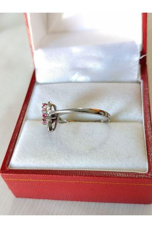 Vintage Tasarım Yakut Taşlı Yüzük