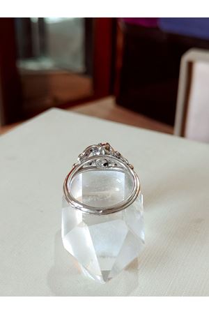 Vintage Tasarım Yakut Taşlı Yüzük