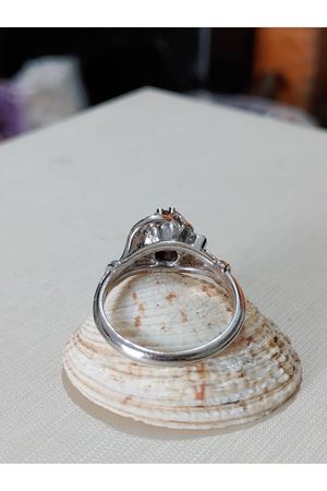 Vintage Tasarım Yakut Taşlı Yüzük