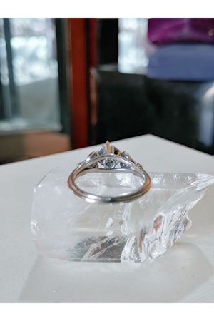 Vintage Tasarım Safir Taşlı Yüzük
