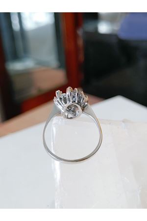 Vintage Tasarım Pırlanta Taşlı Yüzük