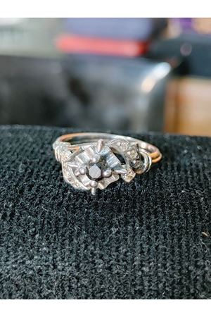 Vintage Tasarım Safir Taşlı Yüzük