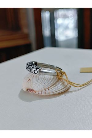 Vintage Tasarım Pırlanta 7 Taşlı Alyans Yüzük