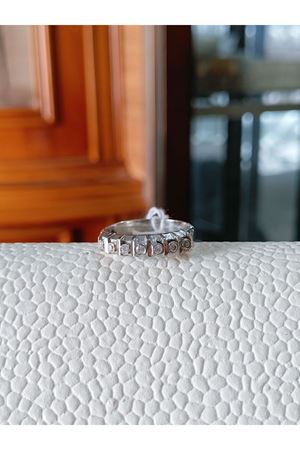  Vintage Tasarım Pırlanta 7 Taşlı Alyans Yüzük 2