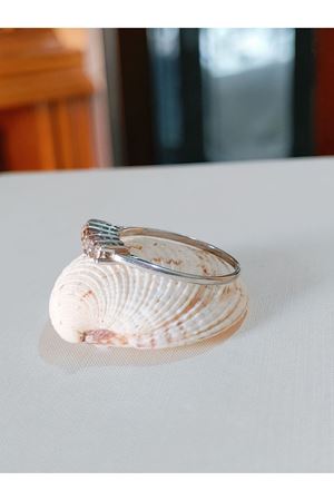 Vintage Tasarım Pırlanta 5 Taşlı Alyans Yüzük