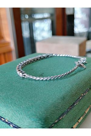 İkinci El Vintage Tasarım Su Yolu Pırlanta Bileklik 