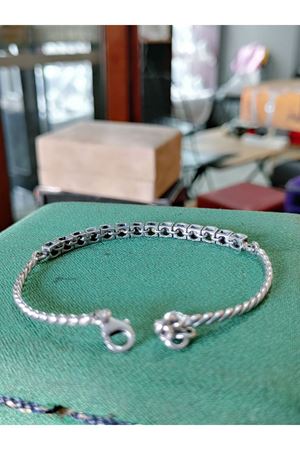 İkinci El Vintage Tasarım Su Yolu Pırlanta Bileklik 