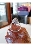 Vintage Tasarım Yakut Taşlı Yüzük